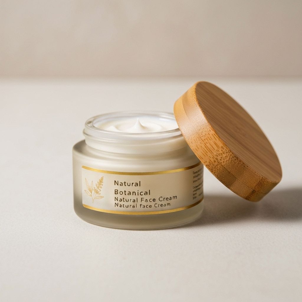 Natural face cream